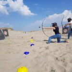 Archery tag beachzone