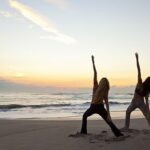 beach yoga activiteit 2