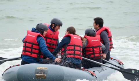 Branding Raften via Beach Zone